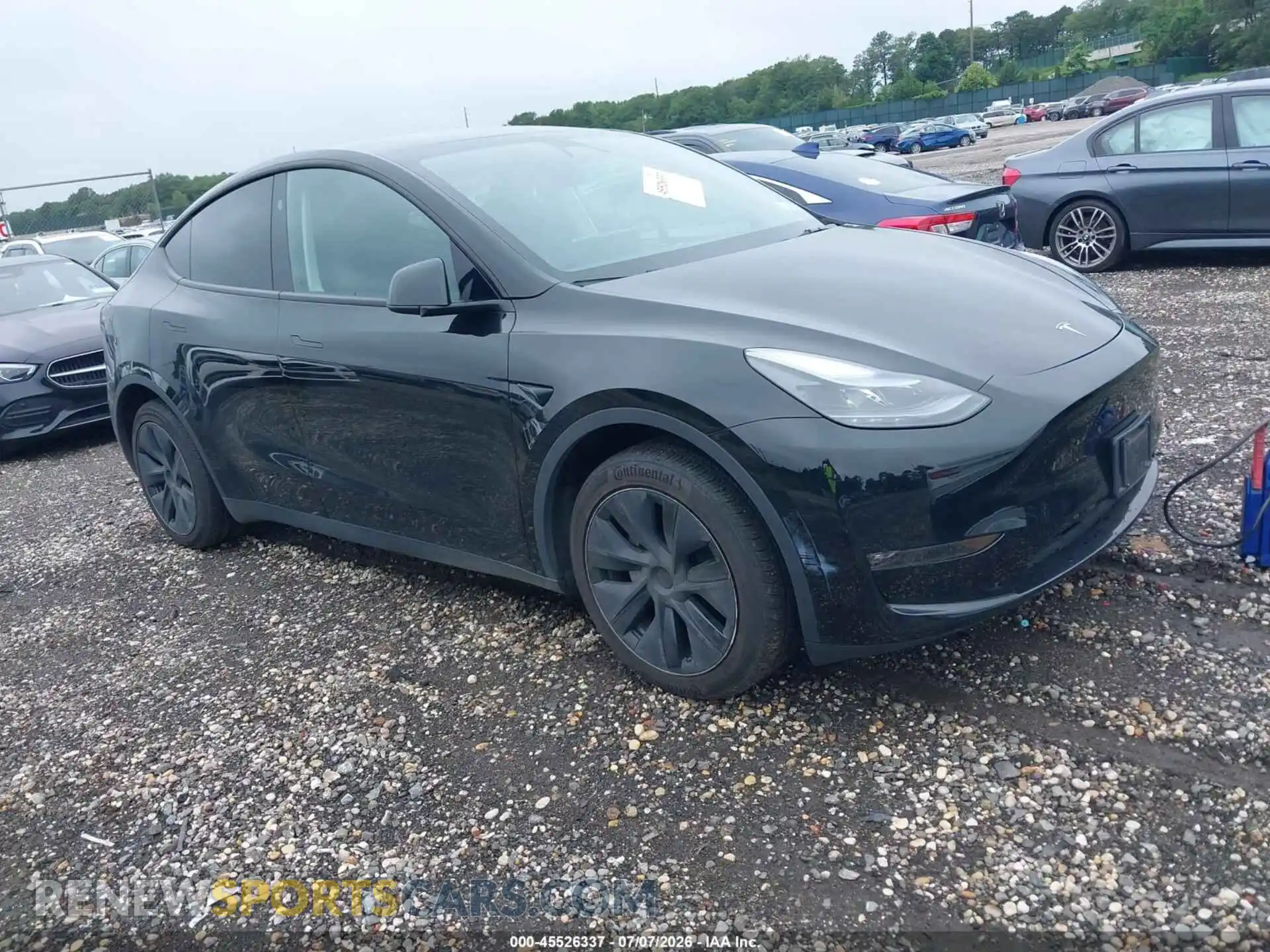 1 Фотография поврежденного автомобиля 7SAYGDEE4SF264940 TESLA MODEL Y 2025