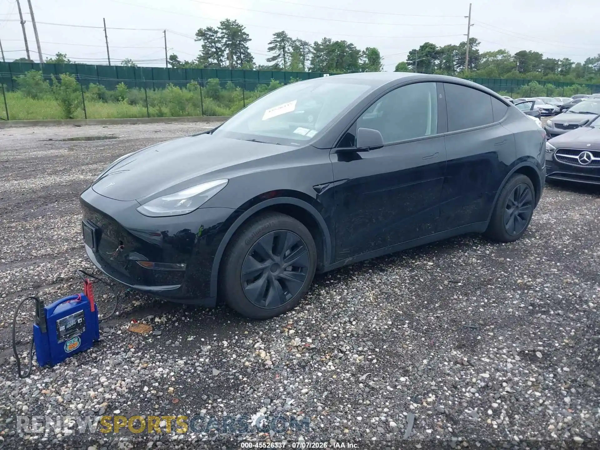 2 Фотография поврежденного автомобиля 7SAYGDEE4SF264940 TESLA MODEL Y 2025