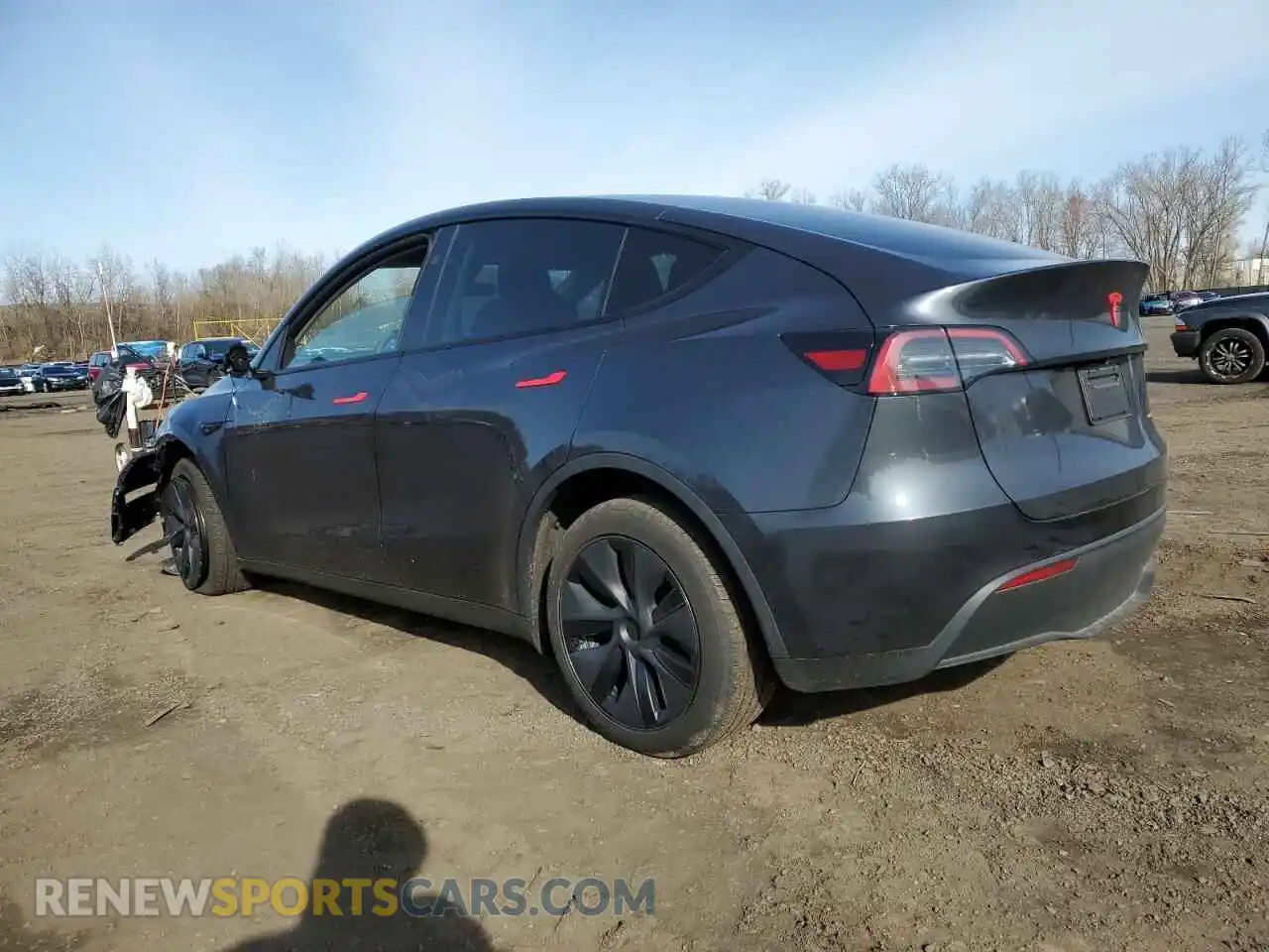 2 Photograph of a damaged car 7SAYGDEE4SF291068 TESLA MODEL Y 2025