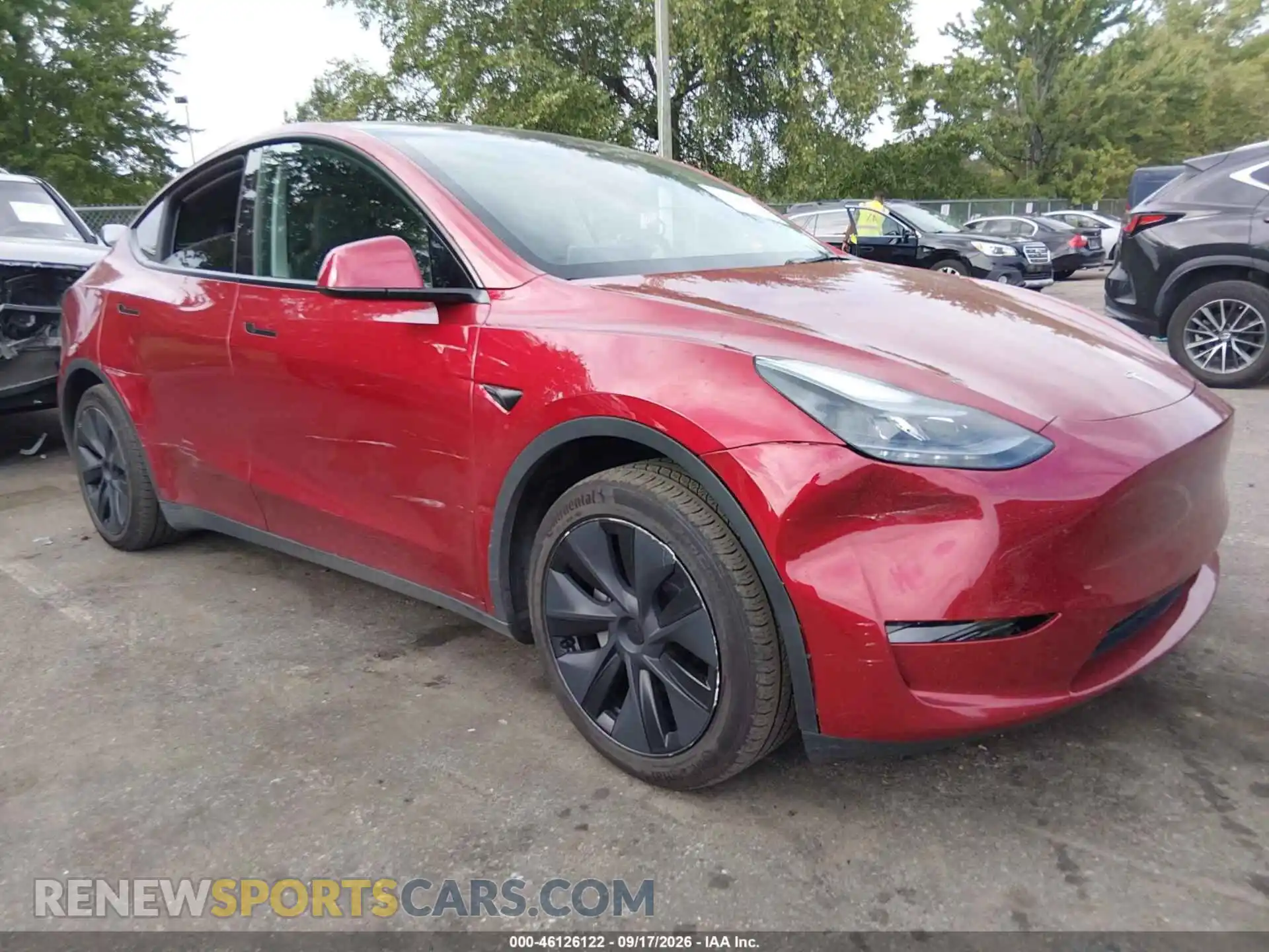 1 Photograph of a damaged car 7SAYGDEE4SF308502 TESLA MODEL Y 2025