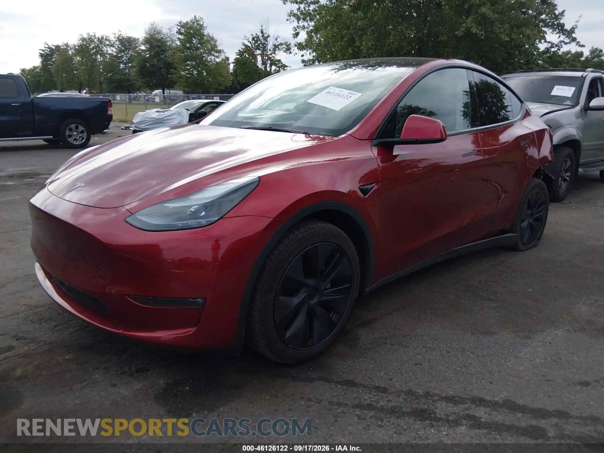 2 Photograph of a damaged car 7SAYGDEE4SF308502 TESLA MODEL Y 2025