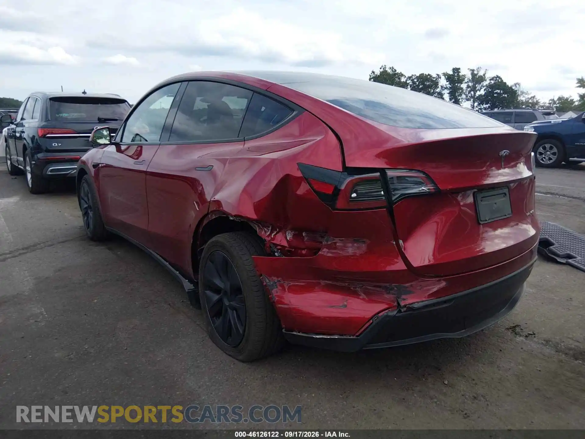 3 Photograph of a damaged car 7SAYGDEE4SF308502 TESLA MODEL Y 2025