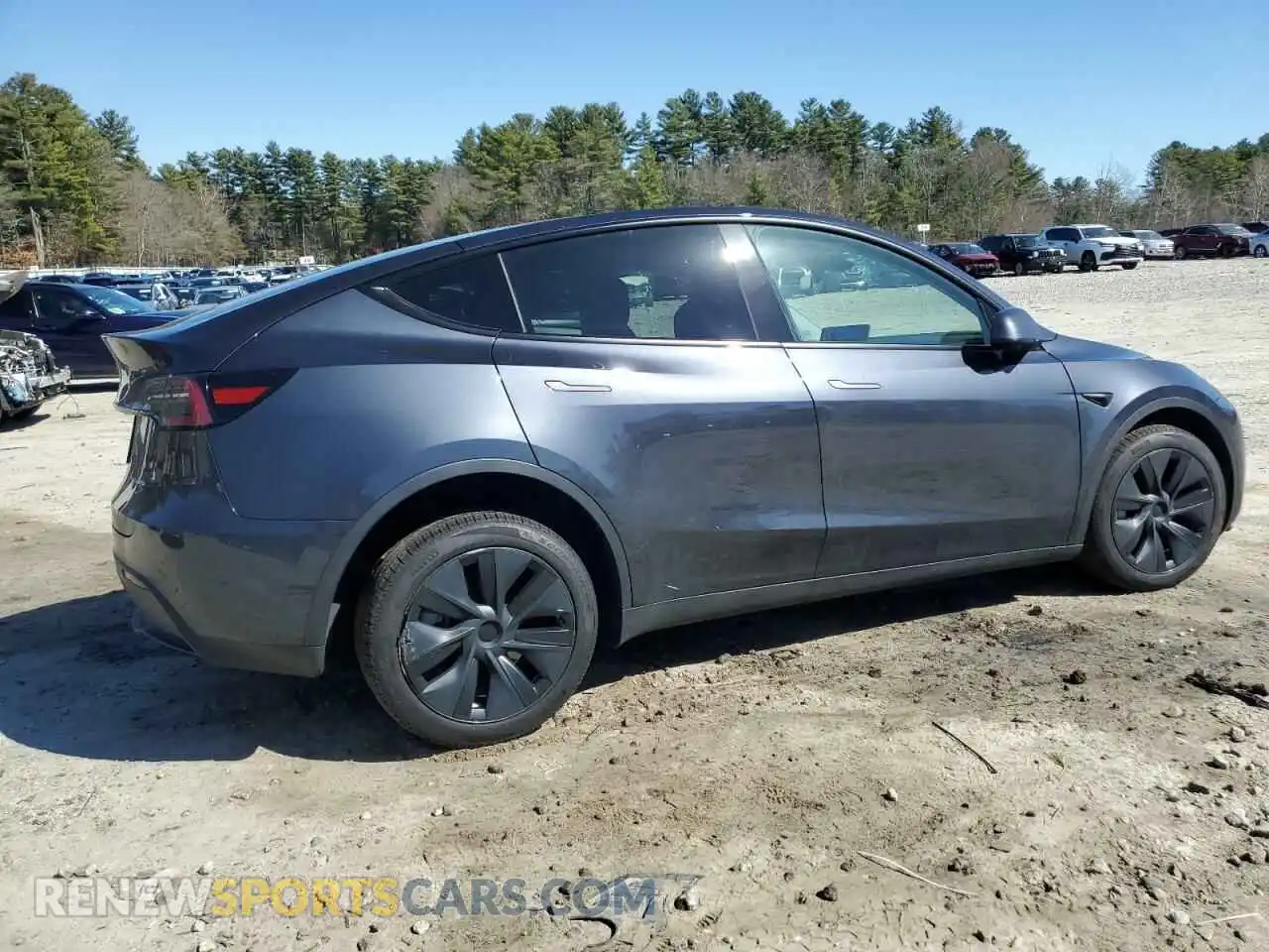 3 Photograph of a damaged car 7SAYGDEE5SA345572 TESLA MODEL Y 2025