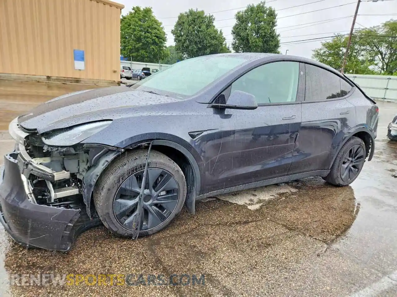 1 Photograph of a damaged car 7SAYGDEE5SF262694 TESLA MODEL Y 2025