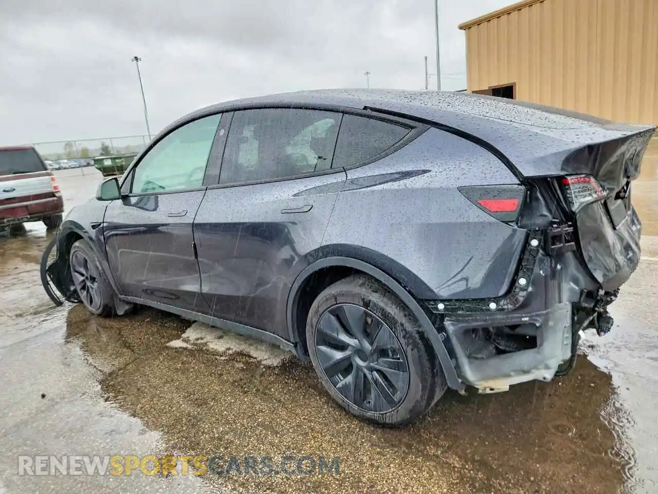 2 Photograph of a damaged car 7SAYGDEE5SF262694 TESLA MODEL Y 2025