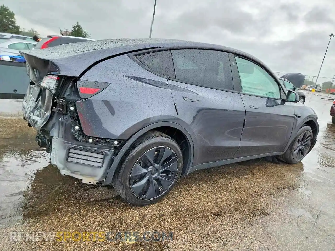 3 Photograph of a damaged car 7SAYGDEE5SF262694 TESLA MODEL Y 2025