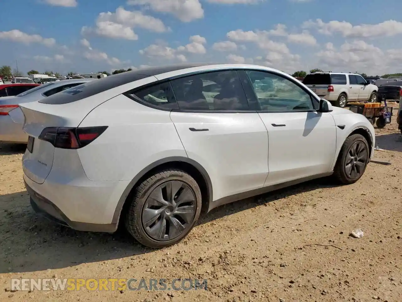 3 fotografías del automóvil dañado 7SAYGDEE5SF308850 TESLA MODEL Y 2025