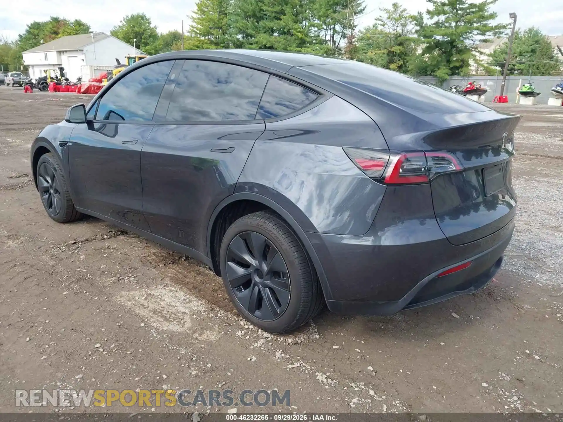 3 fotografías del automóvil dañado 7SAYGDEE6SA352868 TESLA MODEL Y 2025