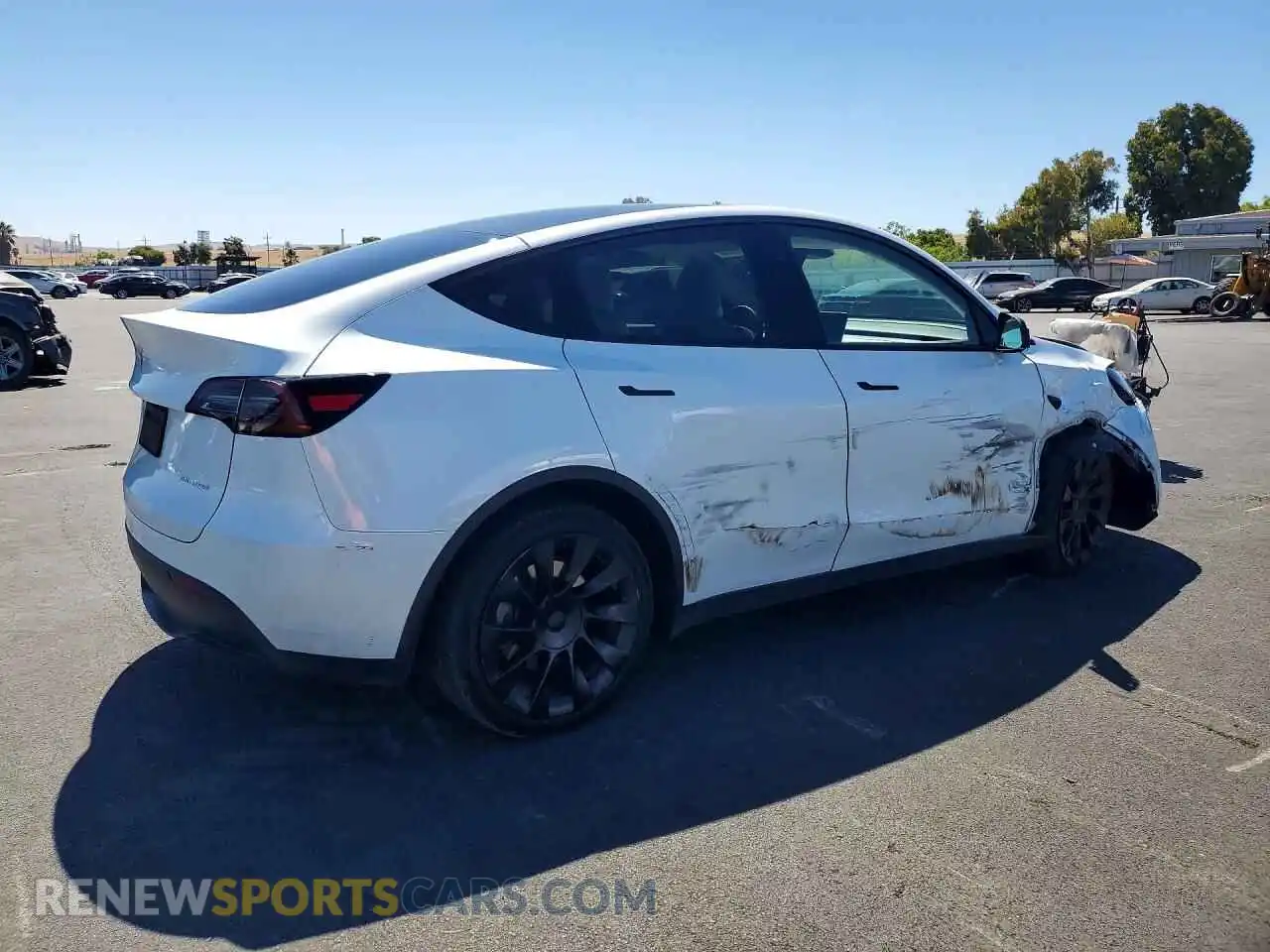 3 Photograph of a damaged car 7SAYGDEE6SF234581 TESLA MODEL Y 2025