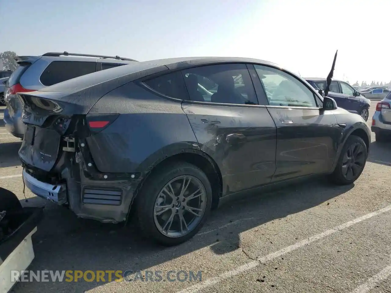 3 fotografías del automóvil dañado 7SAYGDEE6SF238937 TESLA MODEL Y 2025