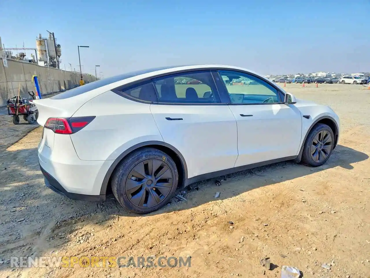3 Фотография поврежденного автомобиля 7SAYGDEE6SF266320 TESLA MODEL Y 2025