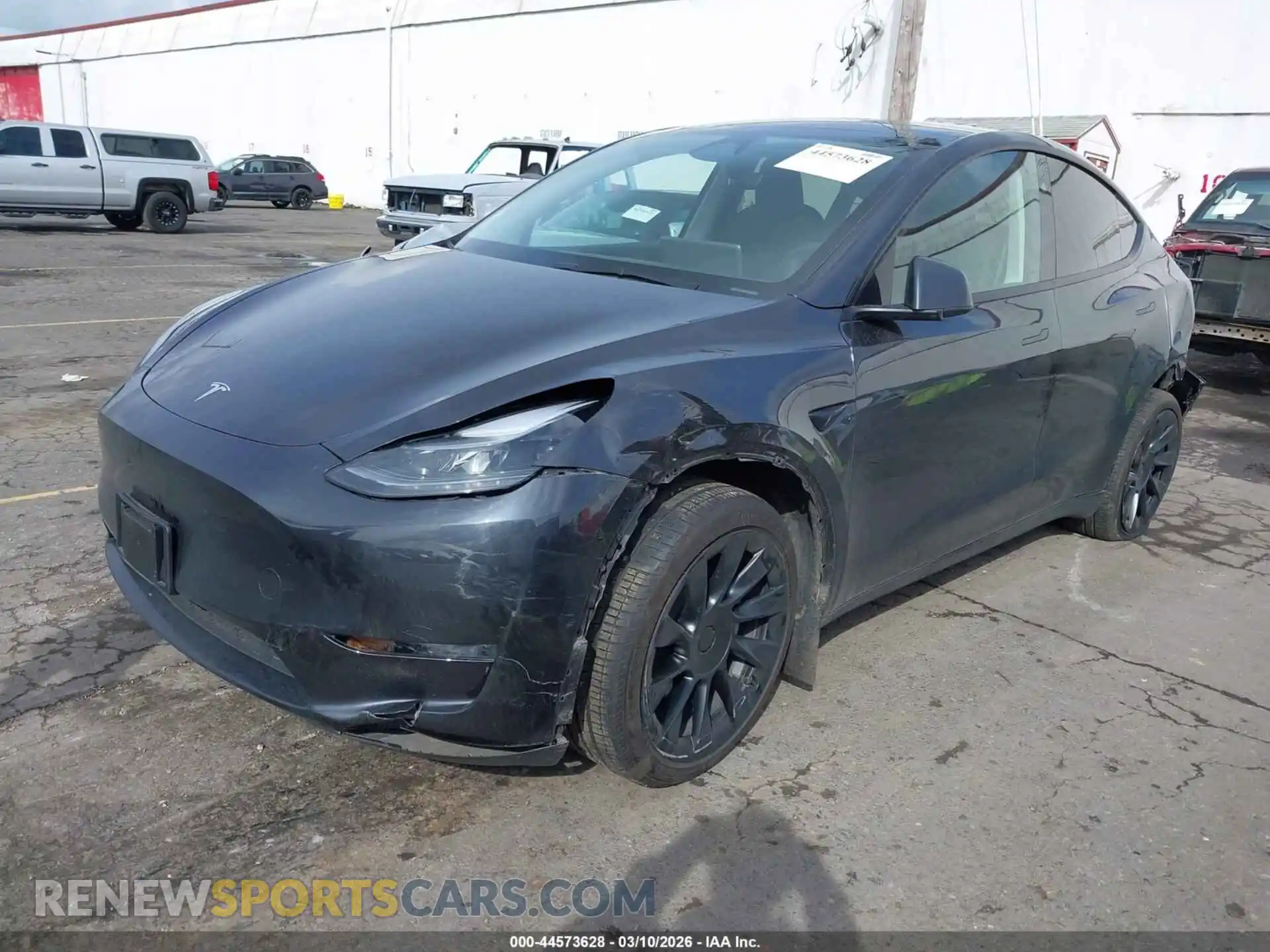 2 Photograph of a damaged car 7SAYGDEE6SF270321 TESLA MODEL Y 2025