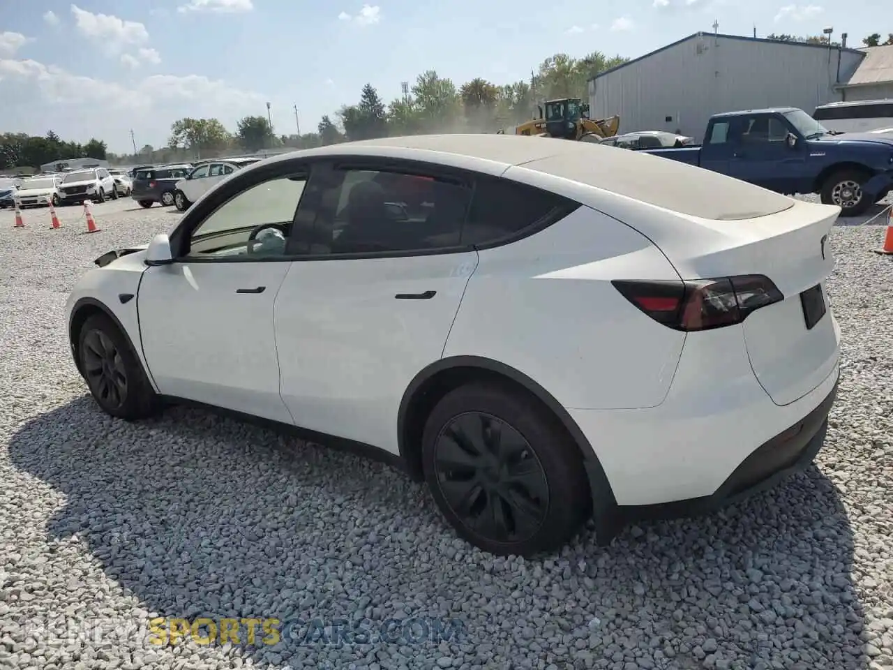 2 Photograph of a damaged car 7SAYGDEE6SF273106 TESLA MODEL Y 2025