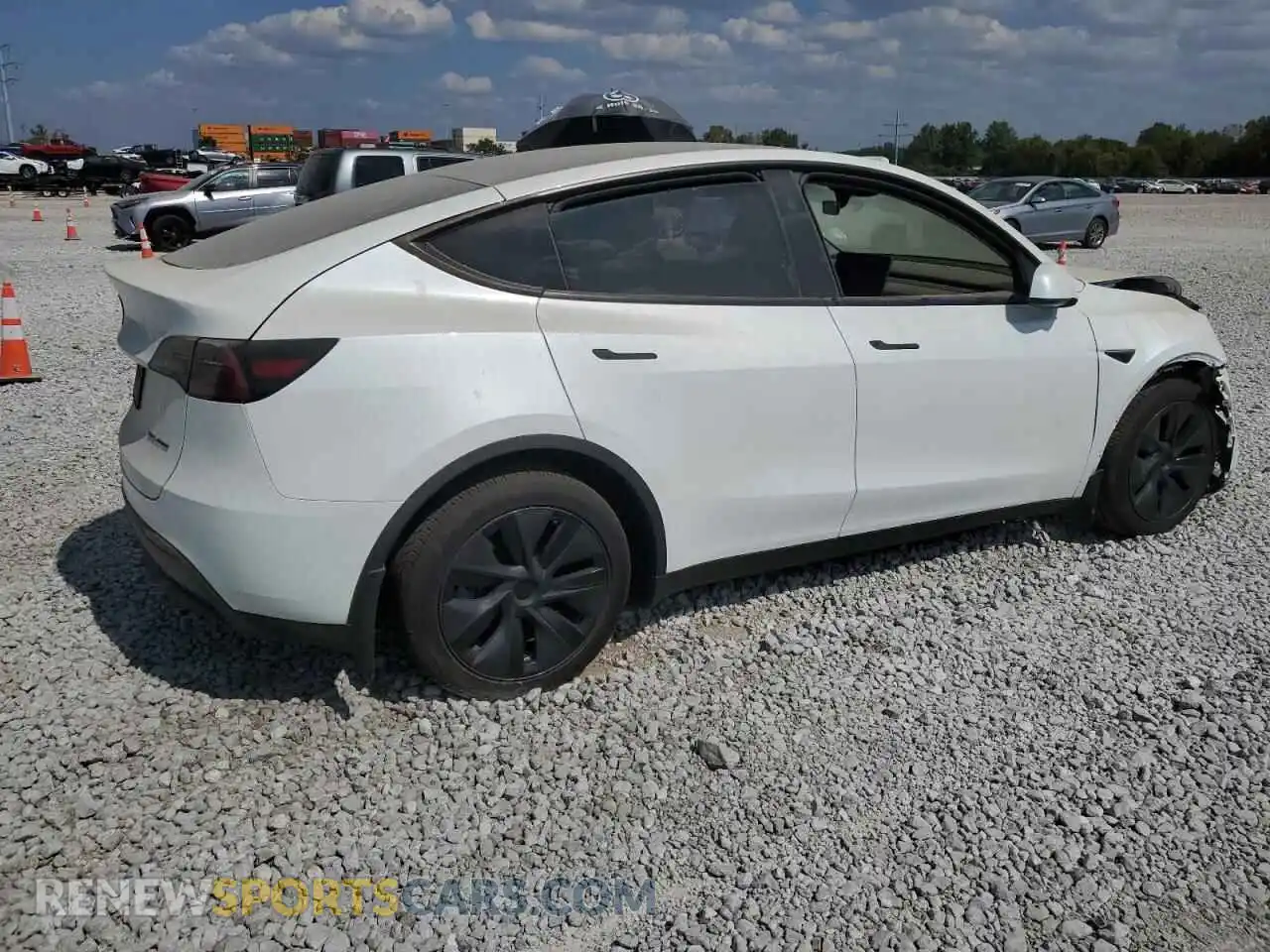 3 Photograph of a damaged car 7SAYGDEE6SF273106 TESLA MODEL Y 2025