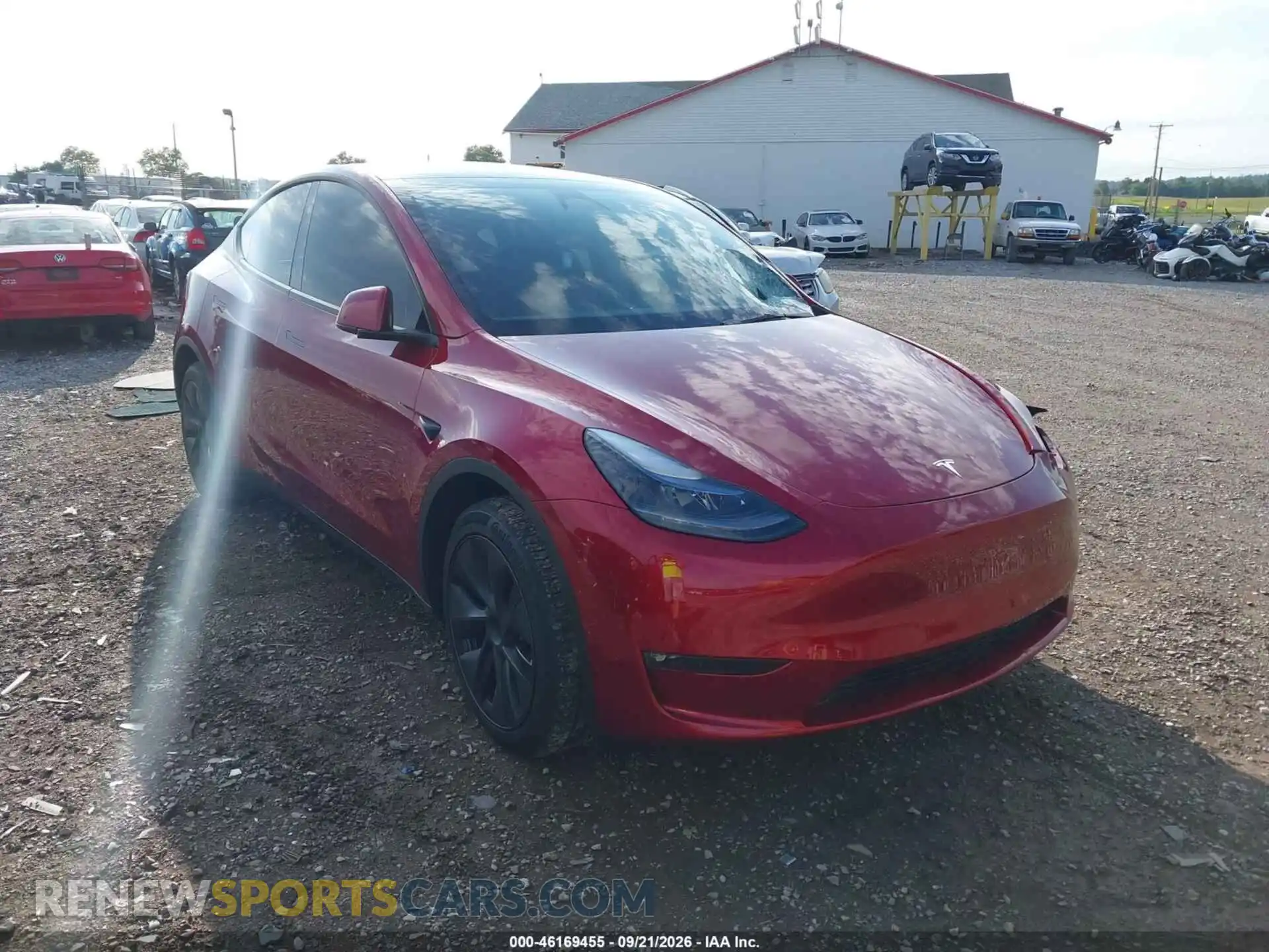 1 Фотография поврежденного автомобиля 7SAYGDEE6SF285840 TESLA MODEL Y 2025