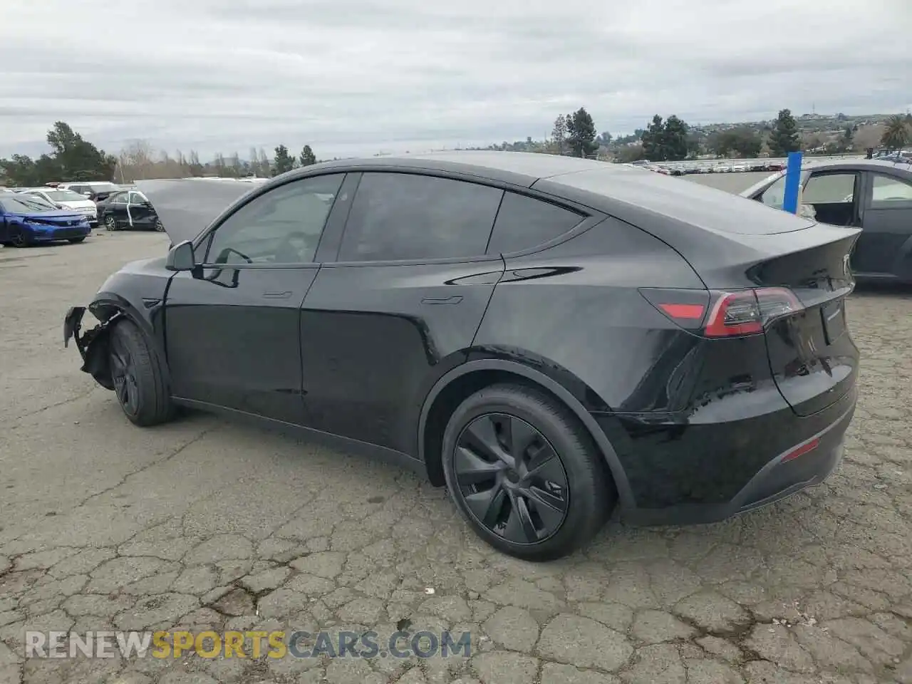 2 Photograph of a damaged car 7SAYGDEE6SF308226 TESLA MODEL Y 2025