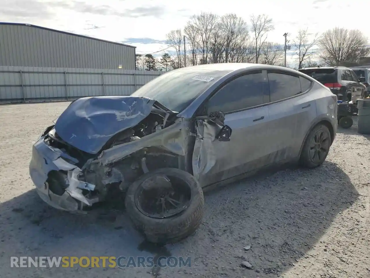 1 Photograph of a damaged car 7SAYGDEE7SA345606 TESLA MODEL Y 2025