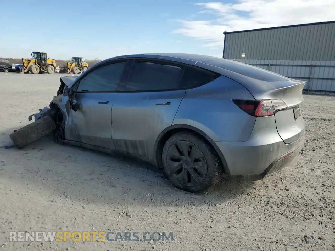 2 Photograph of a damaged car 7SAYGDEE7SA345606 TESLA MODEL Y 2025