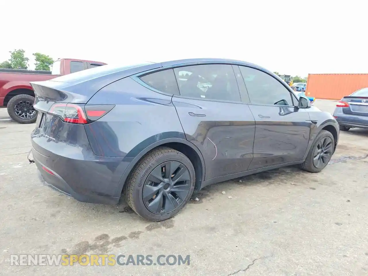 3 Photograph of a damaged car 7SAYGDEE7SA346237 TESLA MODEL Y 2025