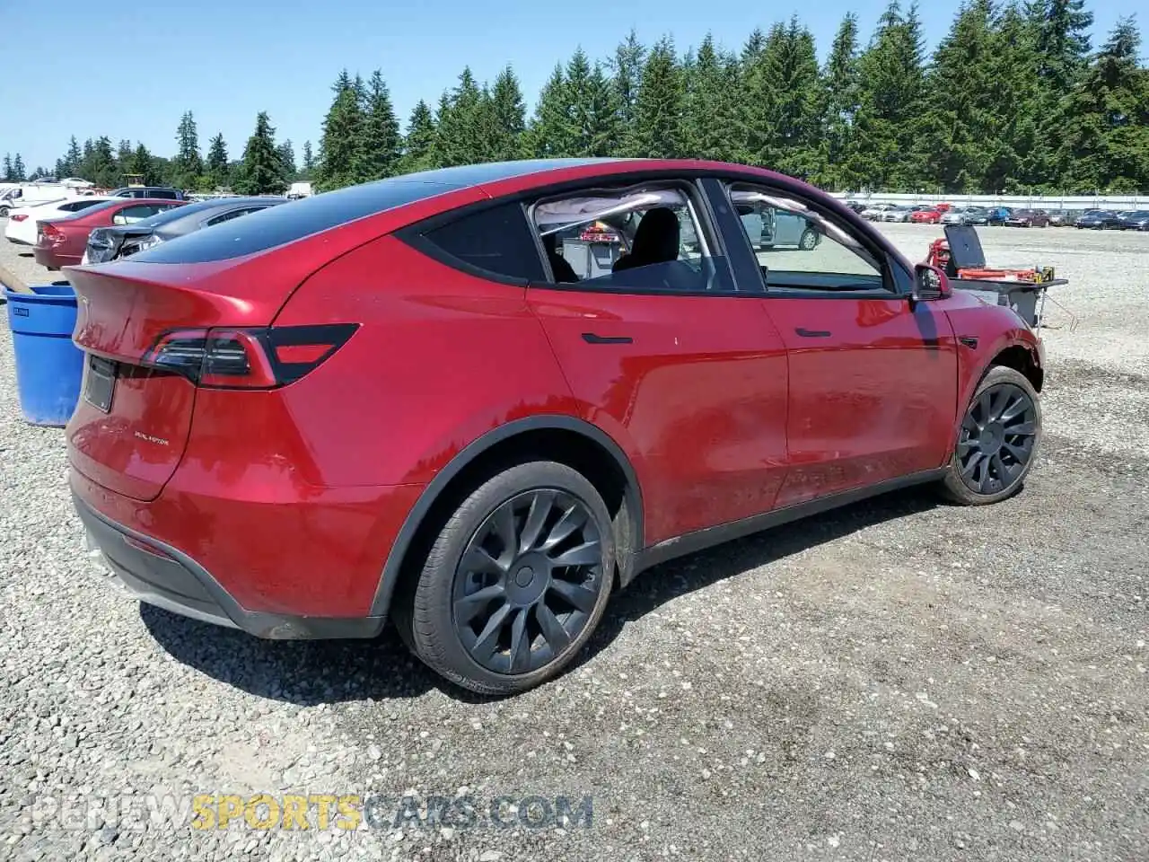 3 Photograph of a damaged car 7SAYGDEE7SF218826 TESLA MODEL Y 2025