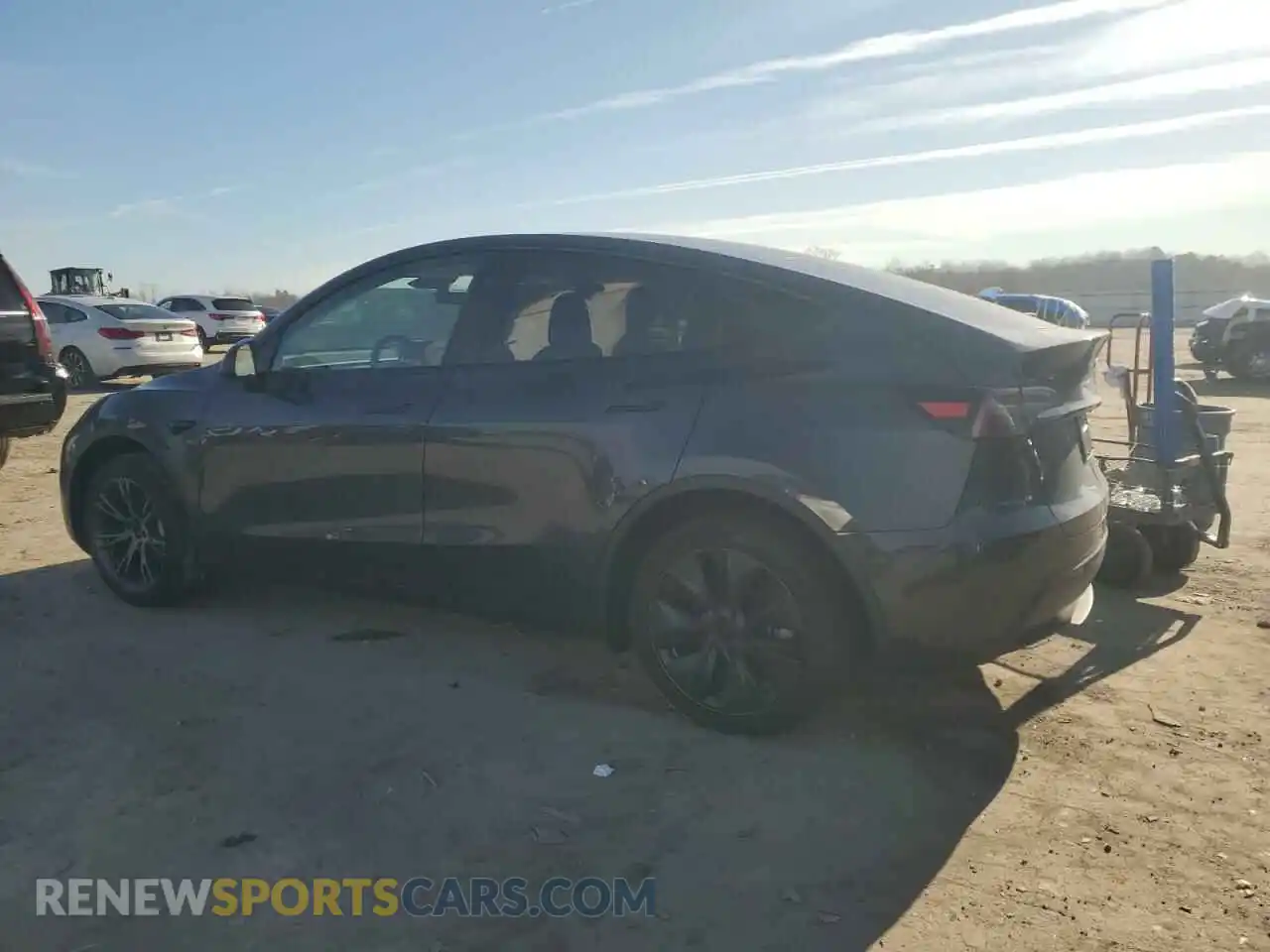2 Photograph of a damaged car 7SAYGDEE7SF237490 TESLA MODEL Y 2025
