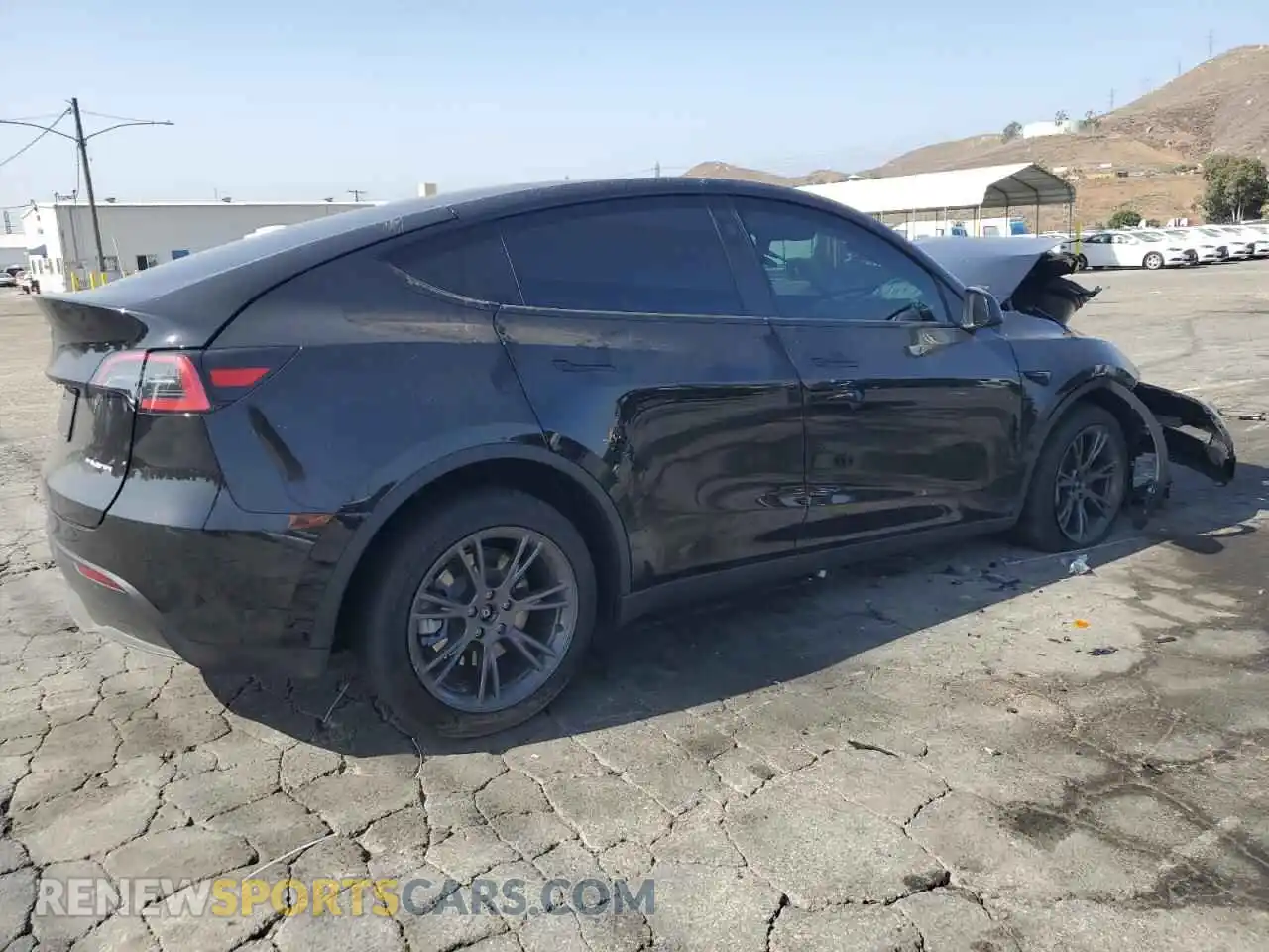 3 Photograph of a damaged car 7SAYGDEE7SF300216 TESLA MODEL Y 2025