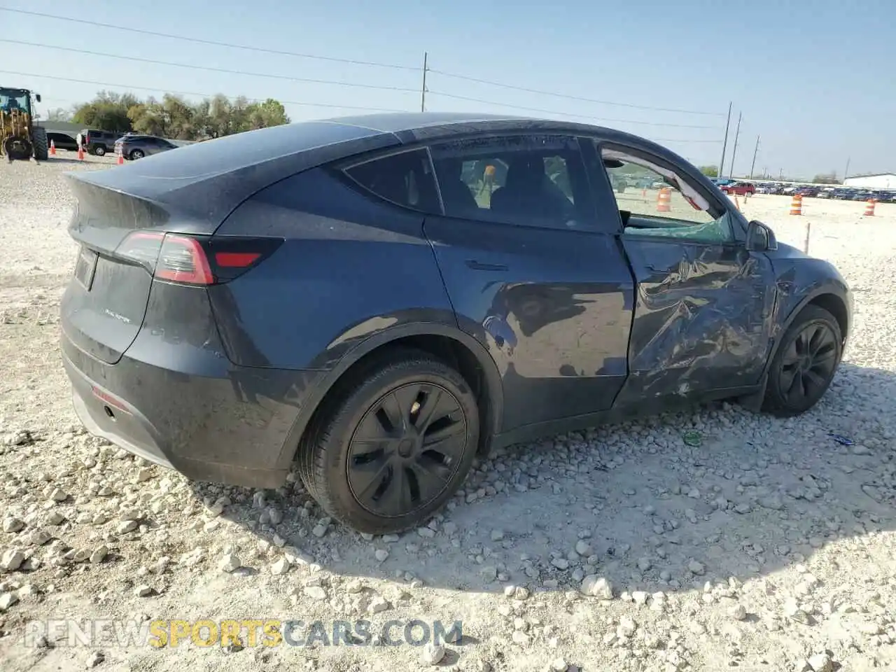 3 Photograph of a damaged car 7SAYGDEE8SA338745 TESLA MODEL Y 2025