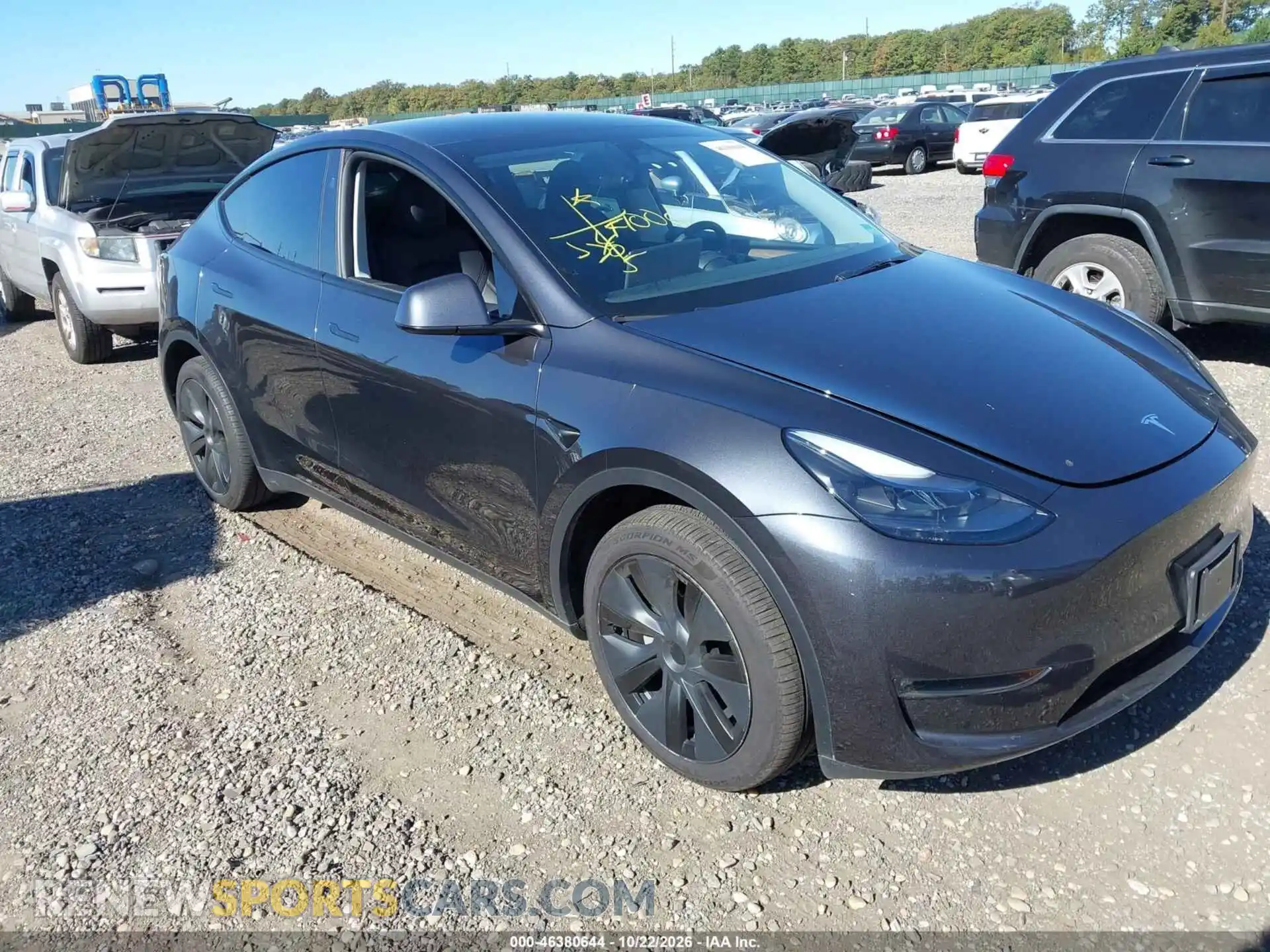 1 Фотография поврежденного автомобиля 7SAYGDEE8SA343007 TESLA MODEL Y 2025