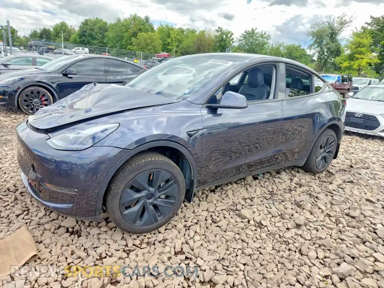 1 fotografías del automóvil dañado 7SAYGDEE9SA339760 TESLA MODEL Y 2025