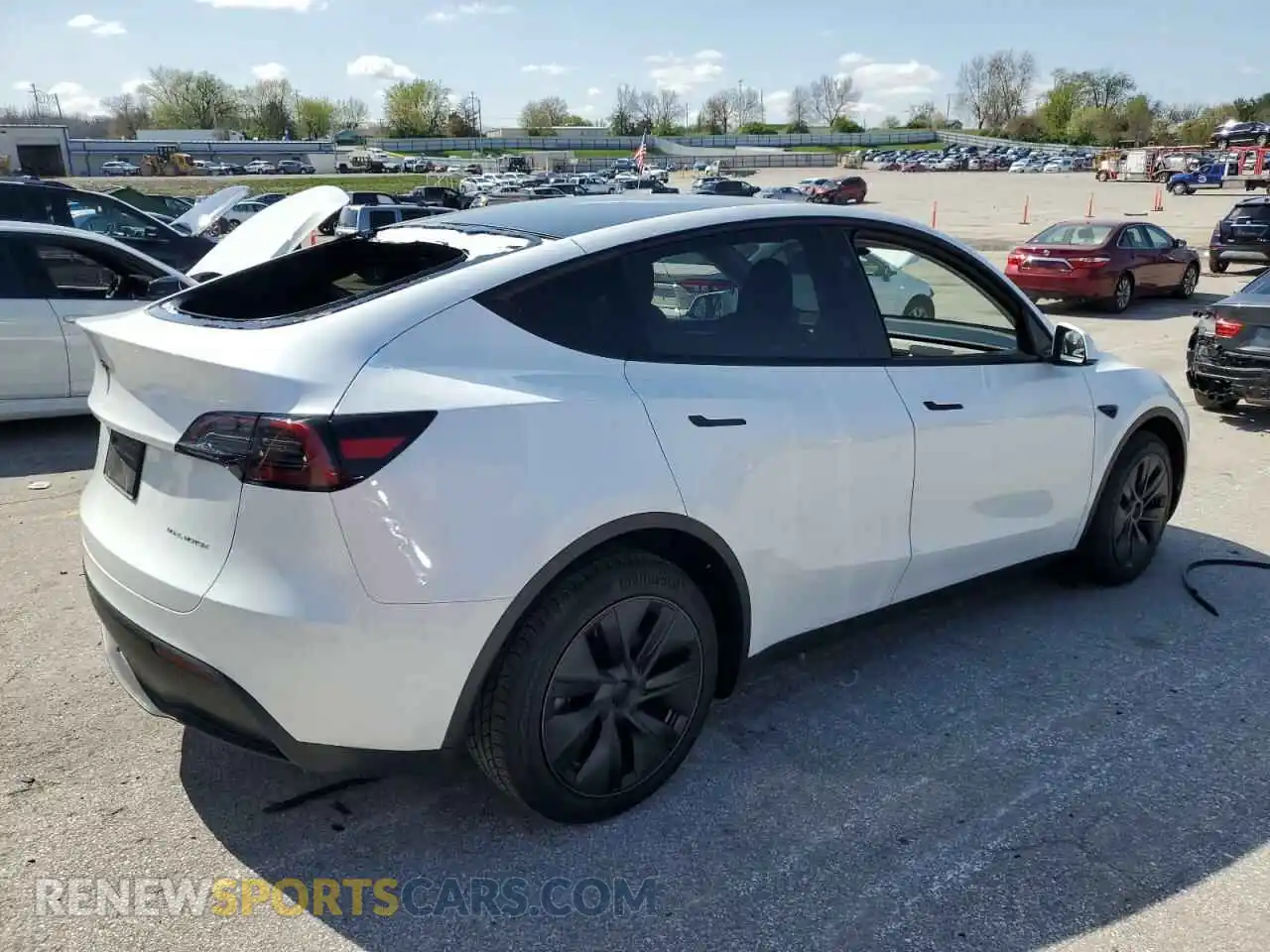 3 Photograph of a damaged car 7SAYGDEE9SF224403 TESLA MODEL Y 2025