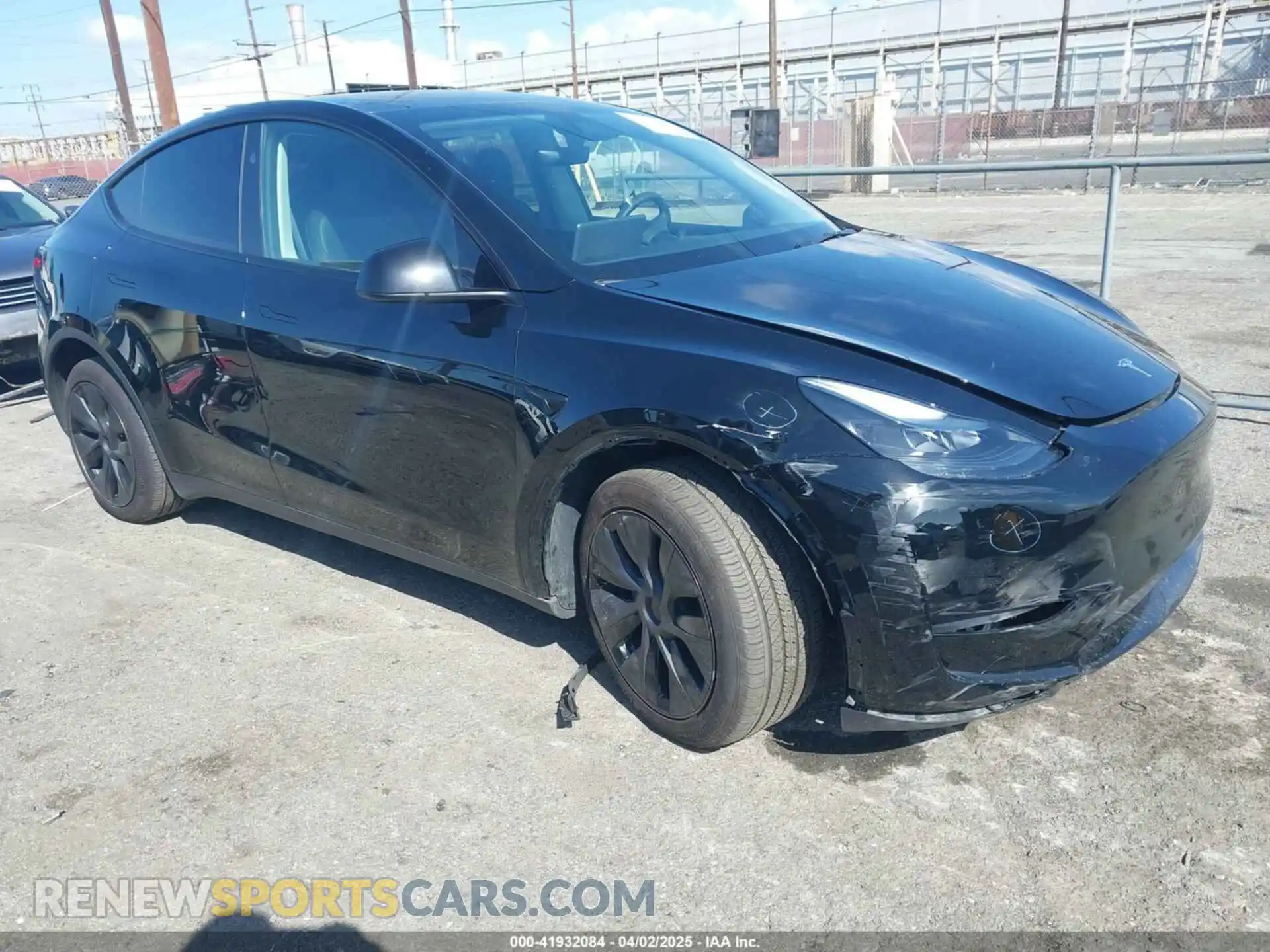 1 Photograph of a damaged car 7SAYGDEE9SF278607 TESLA MODEL Y 2025