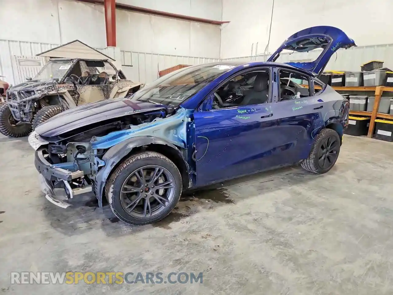 1 fotografías del automóvil dañado 7SAYGDEEXSA337905 TESLA MODEL Y 2025