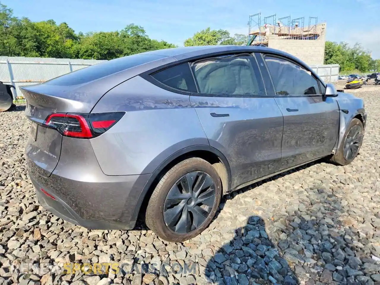 3 Photograph of a damaged car 7SAYGDEEXSA341761 TESLA MODEL Y 2025