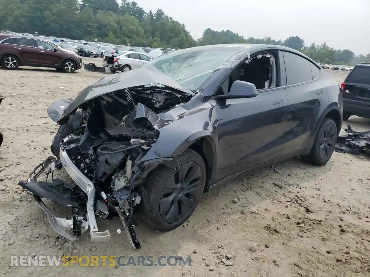 1 fotografías del automóvil dañado 7SAYGDEEXSA367499 TESLA MODEL Y 2025