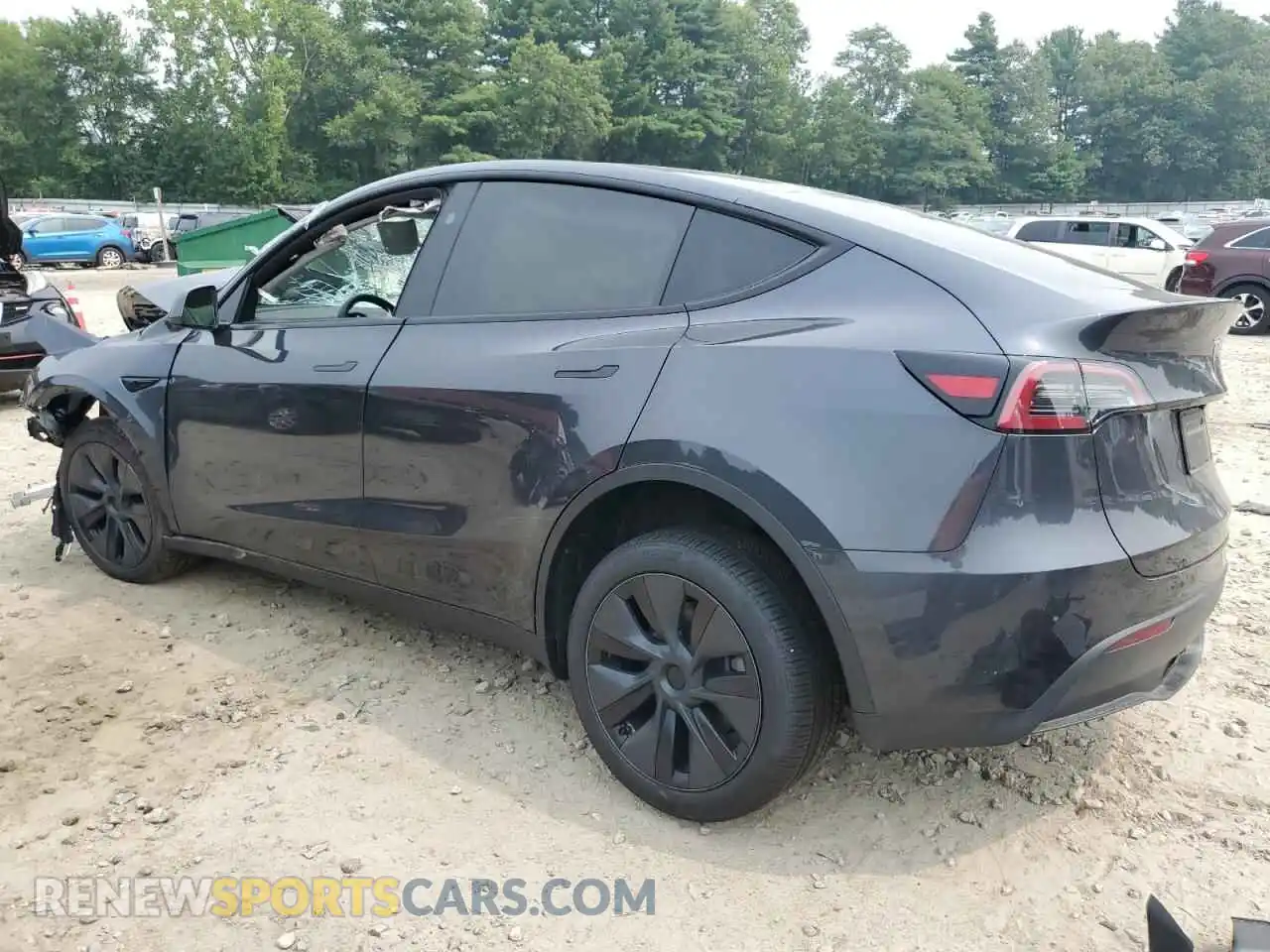 2 fotografías del automóvil dañado 7SAYGDEEXSA367499 TESLA MODEL Y 2025