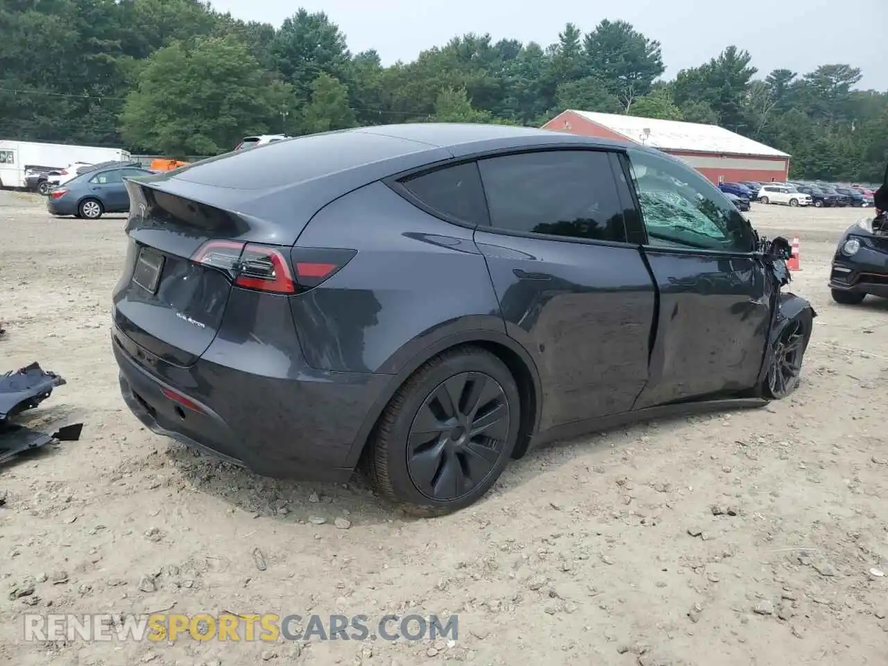 3 fotografías del automóvil dañado 7SAYGDEEXSA367499 TESLA MODEL Y 2025