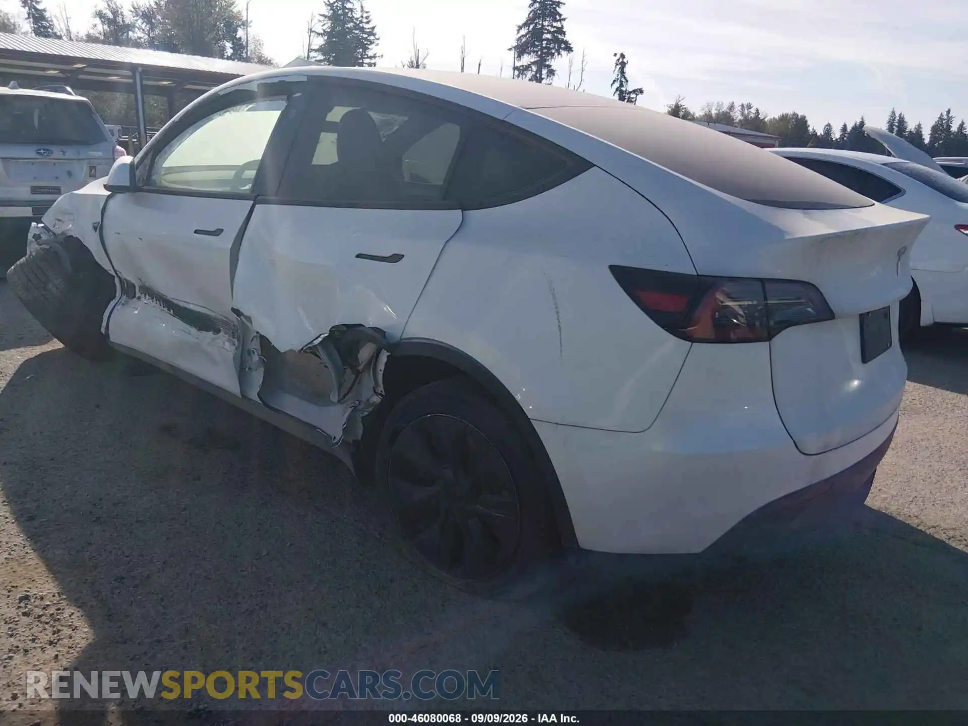 3 Фотография поврежденного автомобиля 7SAYGDEEXSF238018 TESLA MODEL Y 2025