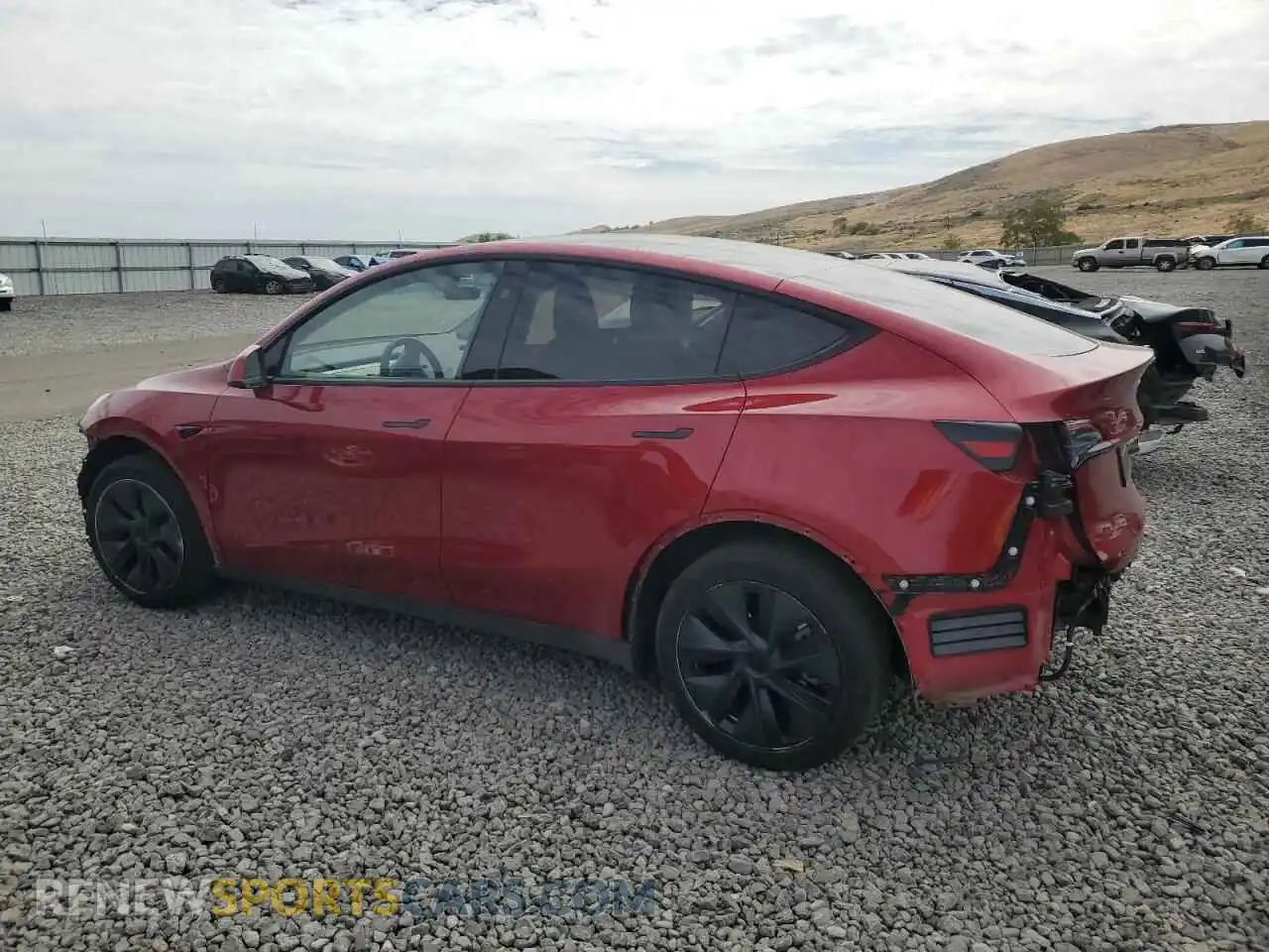 2 Photograph of a damaged car 7SAYGDEEXSF238598 TESLA MODEL Y 2025