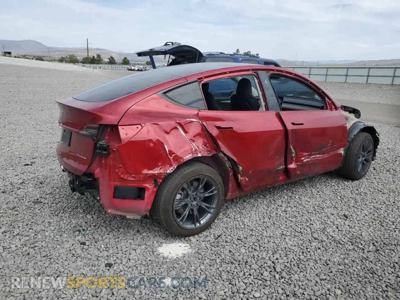 3 Photograph of a damaged car 7SAYGDEEXSF238598 TESLA MODEL Y 2025