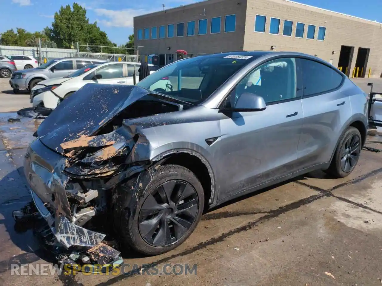 1 Photograph of a damaged car 7SAYGDEEXSF292399 TESLA MODEL Y 2025