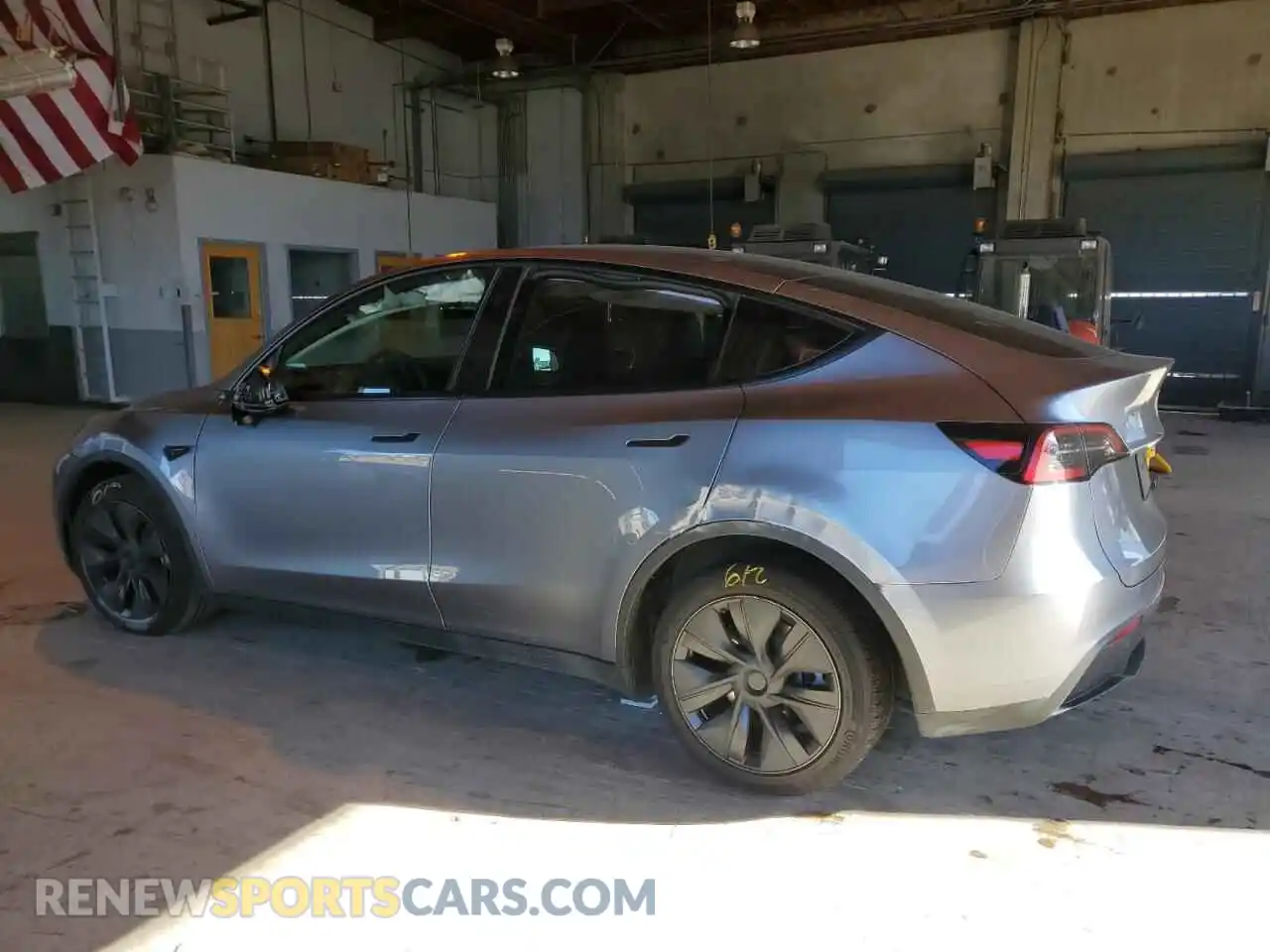 2 Фотография поврежденного автомобиля 7SAYGDEEXSF296341 TESLA MODEL Y 2025