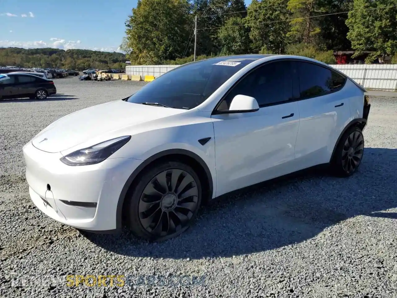 1 Photograph of a damaged car 7SAYGDEF1SA344167 TESLA MODEL Y 2025