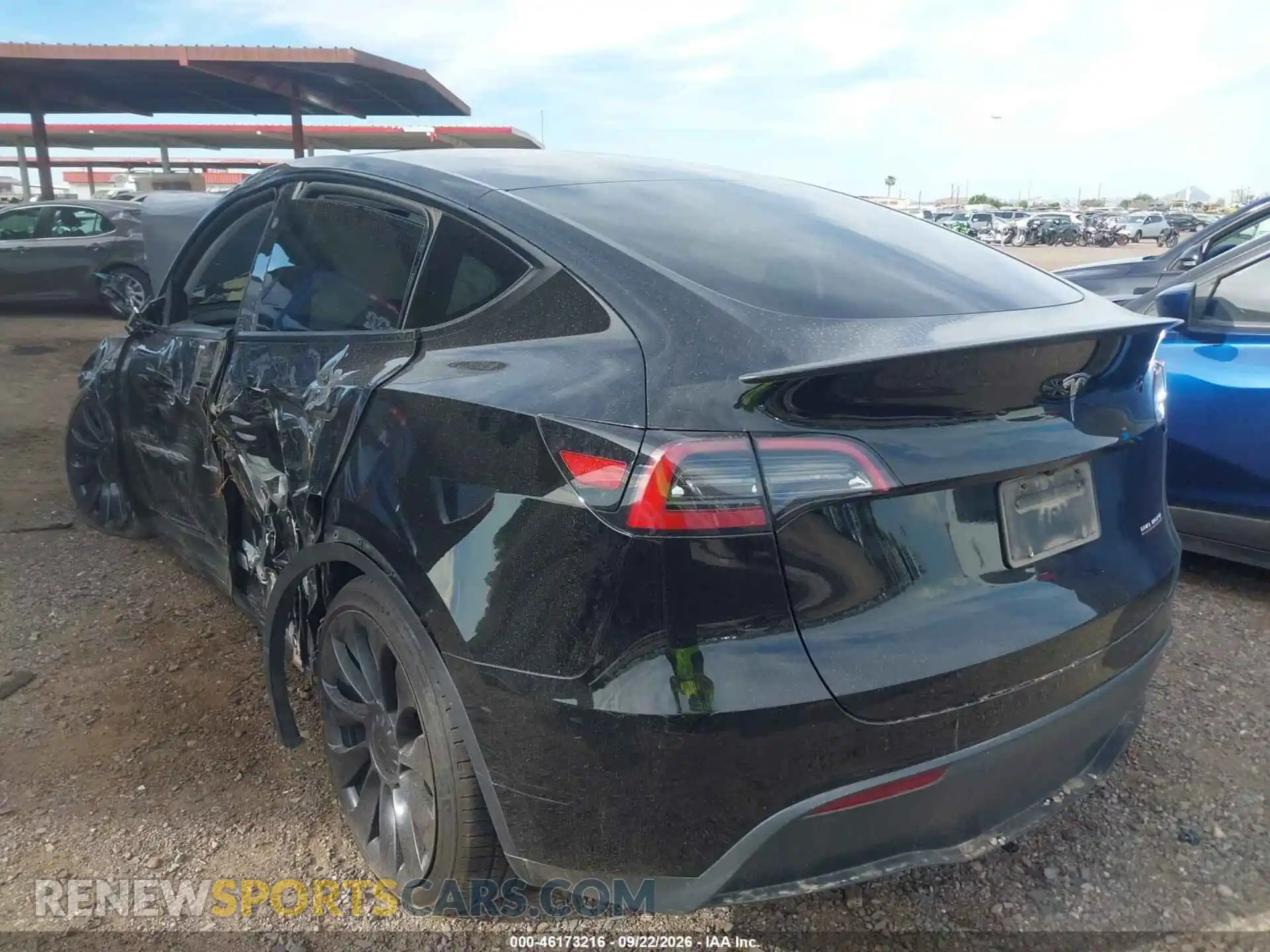 3 Photograph of a damaged car 7SAYGDEF1SA348431 TESLA MODEL Y 2025