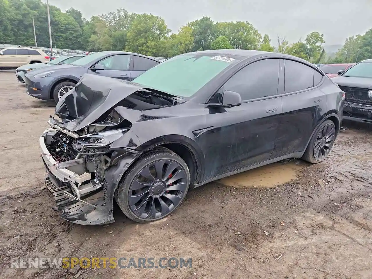 1 fotografías del automóvil dañado 7SAYGDEF1SA364788 TESLA MODEL Y 2025