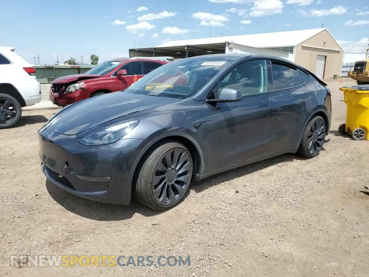 1 Photograph of a damaged car 7SAYGDEF2SF300326 TESLA MODEL Y 2025