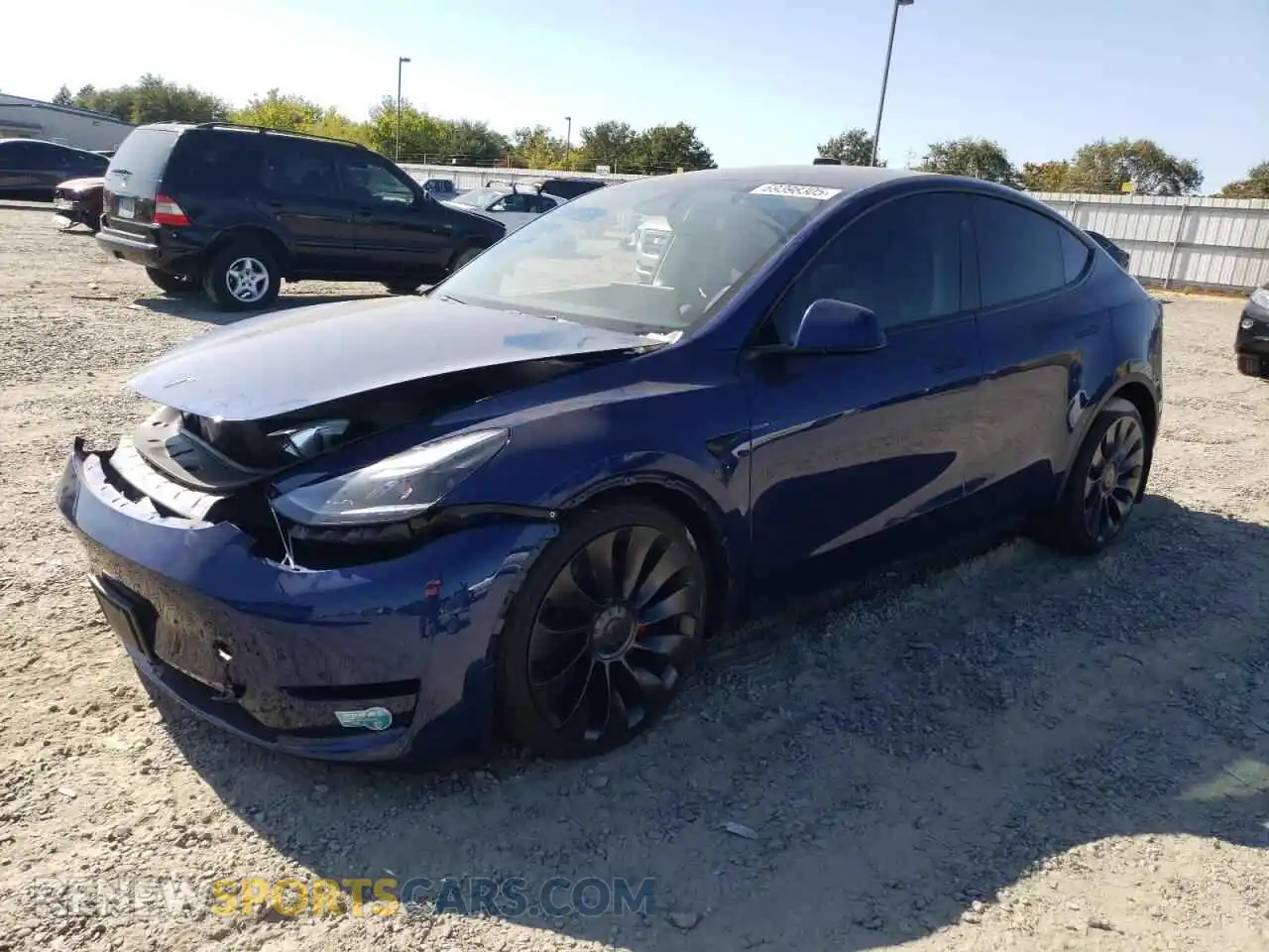 1 Photograph of a damaged car 7SAYGDEF3SF260614 TESLA MODEL Y 2025