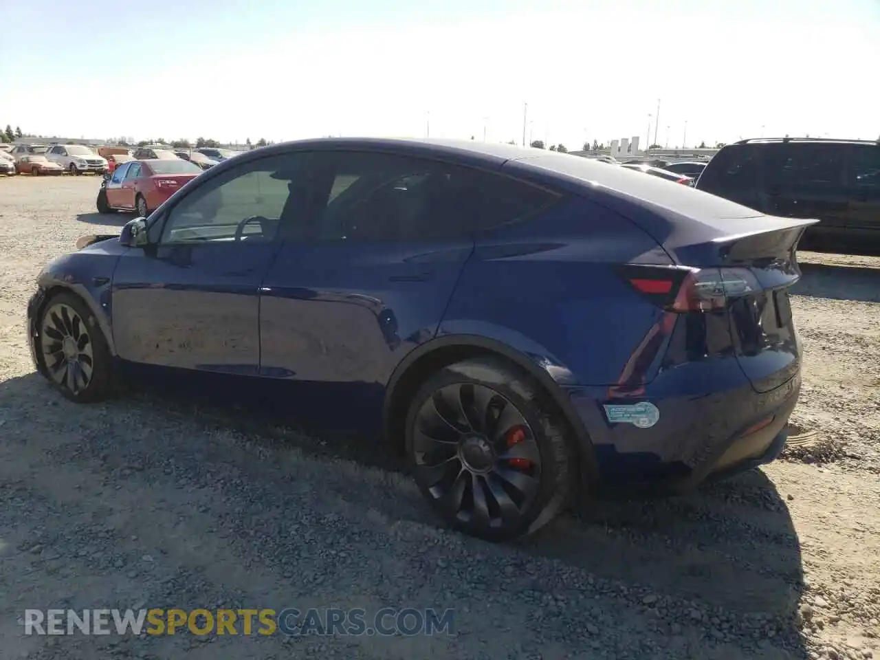 2 Photograph of a damaged car 7SAYGDEF3SF260614 TESLA MODEL Y 2025