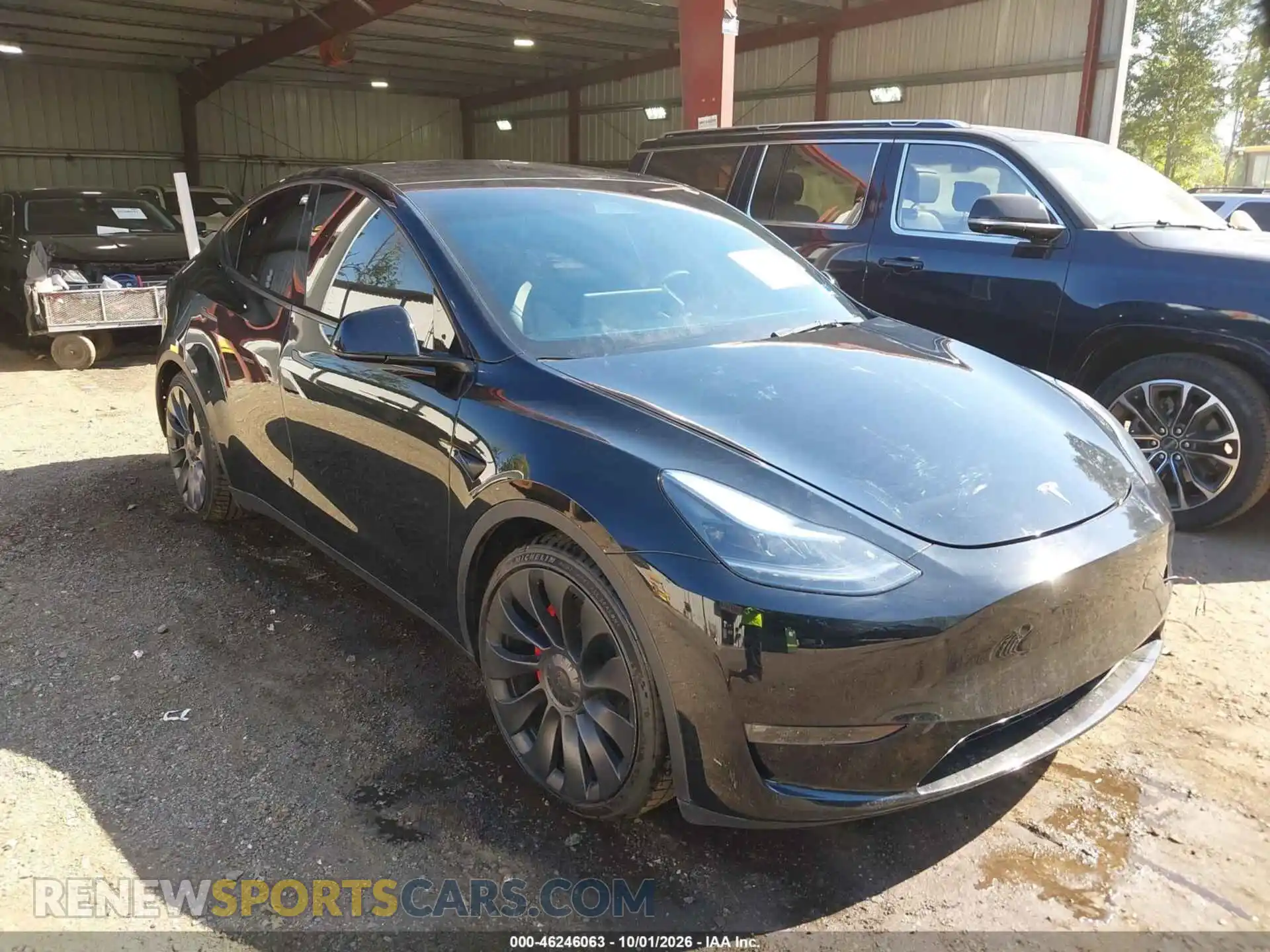1 Photograph of a damaged car 7SAYGDEF5SF311966 TESLA MODEL Y 2025