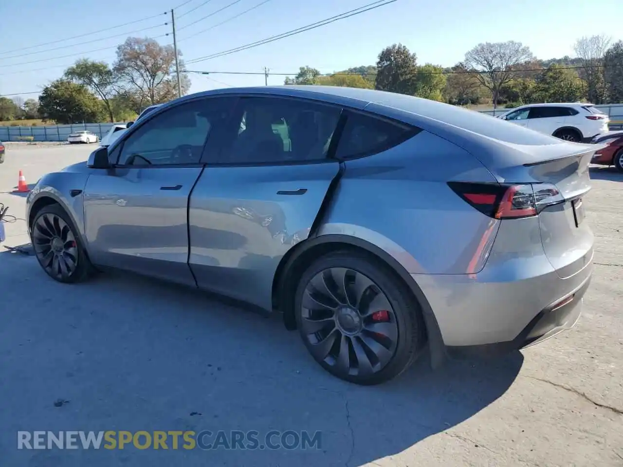 2 Photograph of a damaged car 7SAYGDEF8SA365078 TESLA MODEL Y 2025