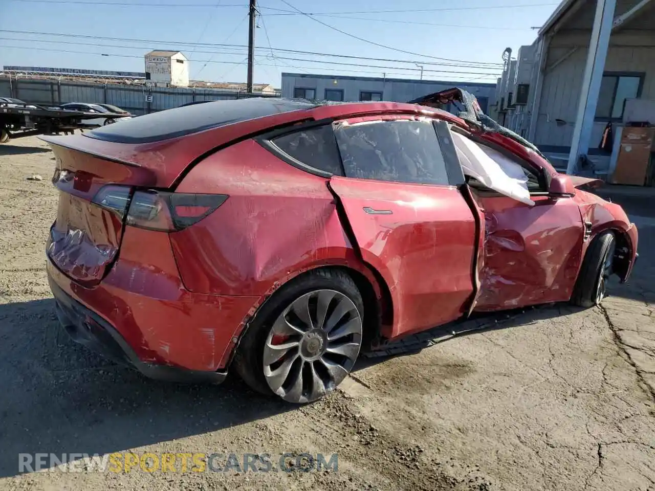 3 Photograph of a damaged car 7SAYGDEF8SF223817 TESLA MODEL Y 2025